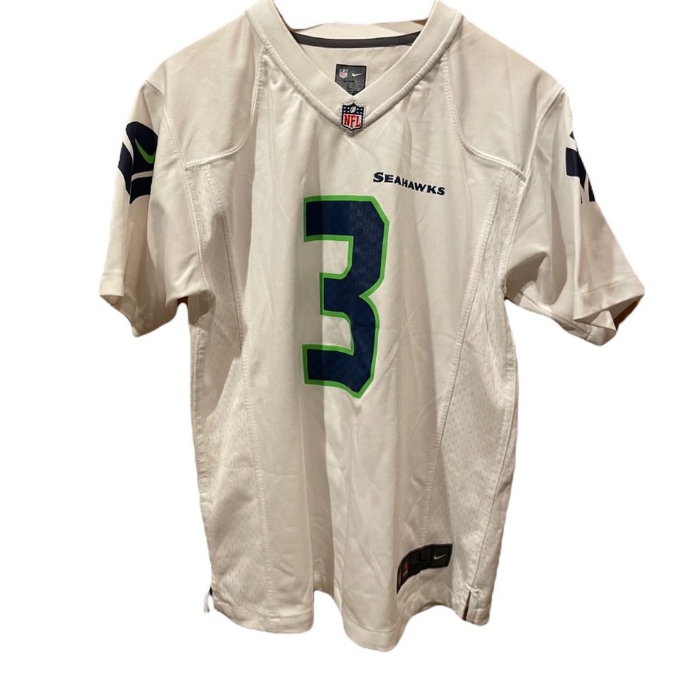 NWOT Nike Kids NFL Seattle Seahawks Russell Wilson Jersey 3‎
